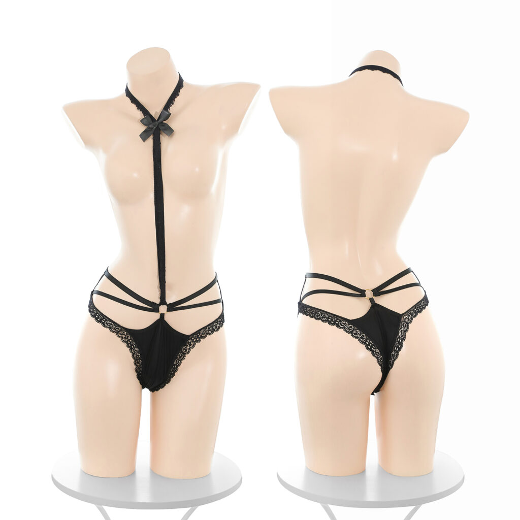 セクシー首掛けデザインショーツ