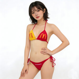 セクシー レッド ビキニ 