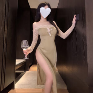 セクシー レース ミニドレス
