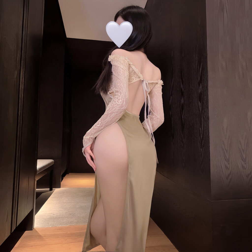 セクシー レース ミニドレス