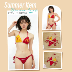 セクシー レッド ビキニ 